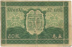 50 Cents INDOCINA FRANCESE  1942 P.091b B