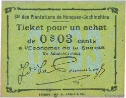 3 Cents FRANZÖSISCHE-INDOCHINA  1920 K.213 fST+