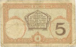 5 Francs NOUVELLE CALÉDONIE  1936 P.36b G