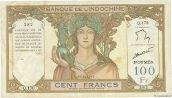 100 Francs NEW CALEDONIA  1963 P.42e F+