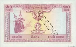 10 Piastres - 10 Riels Spécimen FRENCH INDOCHINA  1953 P.096as UNC-
