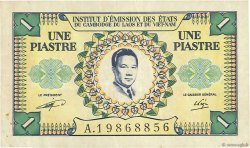 1 Piastre - 1 Dong FRENCH INDOCHINA  1953 P.104 VF