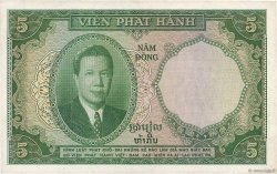 5 Piastres - 5 Dong INDOCHINA  1953 P.106 SC