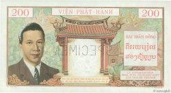 200 Piastres - 200 Dong Spécimen INDOCHINE FRANÇAISE  1953 P.109s NEUF