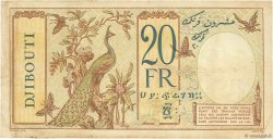 20 Francs DSCHIBUTI   1936 P.07a fSS