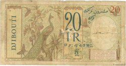 20 Francs DJIBUTI  1941 P.07A q.B