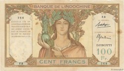 100 Francs DSCHIBUTI   1931 P.08 S to SS