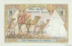 50 Francs DJIBOUTI  1952 P.25 XF