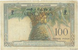 100 Francs DJIBOUTI  1952 P.26 pr.TB
