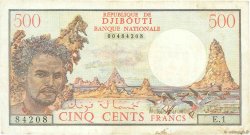 500 Francs DJIBOUTI  1979 P.36a