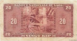20 Kip LAO  1957 P.04a BC