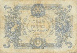 5 Francs ARGELIA  1925 P.071b BC
