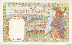 50 Francs ALGERIEN  1945 P.087 fST