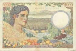1000 Francs ALGERIA  1942 P.089 VF