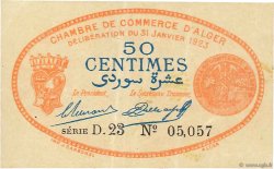 50 Centimes ALGERIA Alger 1923 JP.137.25 AU