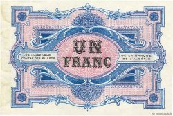 1 Franc ALGERIA Constantine 1917 JP.140.15 XF