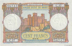 100 Francs MARUECOS  1951 P.45 SC+