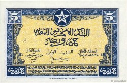 5 Francs MARUECOS  1944 P.24 SC+