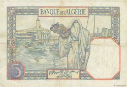 5 Francs TUNISIA  1941 P.08b BB