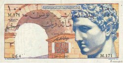 100 Francs TUNISIA  1947 P.24 VF+