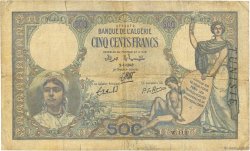 500 Francs TUNISIA  1942 P.14 F-