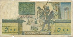 500 Francs TUNISIA  1950 P.28 VG