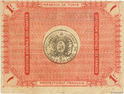 1 Franc TúNEZ  1918 P.43 MBC+