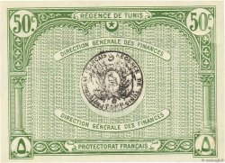 50 Centimes TúNEZ  1920 P.48 SC+