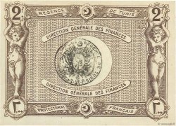 2 Francs TUNISIA  1920 P.50 UNC-