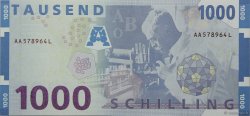 1000 Schilling ÖSTERREICH  1997 P.155 fST