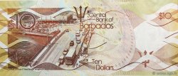 10 Dollars BARBADOS  2013 P.75a UNC