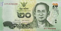 20 Baht THAILAND  2013 P.118 ST