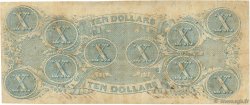 10 Dollars KONFÖDERIERTE STAATEN VON AMERIKA  1863 P.60a fSS