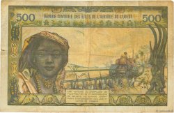 500 Francs WEST AFRICAN STATES  1969 P.602Hg F+