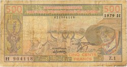 500 Francs ESTADOS DEL OESTE AFRICANO  1979 P.605Ha RC
