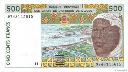 500 Francs WEST AFRICAN STATES  1997 P.610Hg UNC
