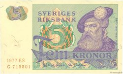 5 Kronor SUÈDE  1977 P.51d NEUF