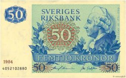 50 Kronor SWEDEN  1984 P.53d VF+