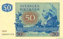 50 Kronor SWEDEN  1989 P.53d XF