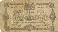 1 Krona SUÈDE  1875 P.01b q.MB