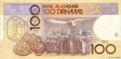 100 Dirhams MOROCCO  1987 P.65a VF