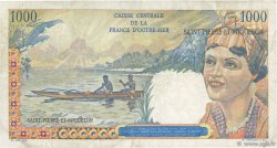 1000 Francs Union Française SAINT PIERRE E MIQUELON  1946 P.28 q.BB