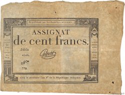 100 Francs FRANCE  1795 Ass.48a F