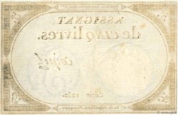 5 Livres FRANKREICH  1793 Ass.46a VZ