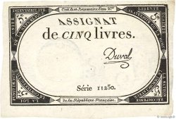 5 Livres FRANCIA  1793 Ass.46a SPL+