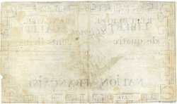 400 Livres FRANCE  1792 Ass.38a TB+