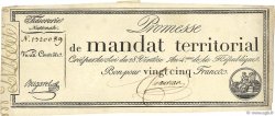 25 Francs sans série FRANCE  1796 Ass.59a VF