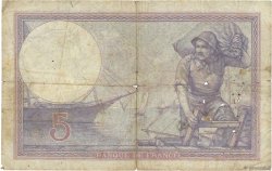 5 Francs FEMME CASQUÉE FRANCIA  1917 F.03.01 B