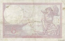 5 Francs FEMME CASQUÉE modifié FRANKREICH  1939 F.04.11 fSS