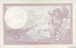 5 Francs FEMME CASQUÉE modifié FRANKREICH  1940 F.04.15 fVZ